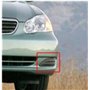 Grille de Phare antibrouillard Avant pour Toyota pour Corolla 2005-2008 5212802200 5212702170 1 Paire Voiture pour Avant Gauche 