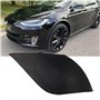 Pizgear Accessoires de pièces de Couverture d'oeil de Crochet de remorquage de Pare-Chocs Avant de Voiture, for Tesla, X 2016-20