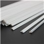 Fil de soudage, tiges de soudage, tiges de brasage triangulaires en plastique blanc 4 x 4 x 6 mm pour réparation de pare-chocs d