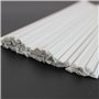 Fil de soudage, tiges de soudage, tiges de brasage triangulaires en plastique blanc 4 x 4 x 6 mm pour réparation de pare-chocs d