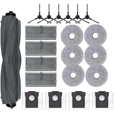 Szwaldaper 21 Accessoires for aspirateur Dreame Mova E30 Ultra: 1 Brosse Principale