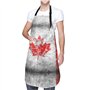 Tablier de Poche Drapeau Canada Adulte Oxford Tablier de Cuisine Cuisine Peinture Polyvalent Noir Taille Unique, Noir , Taille U