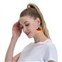 Boucles d'oreilles légères en cuir avec motif drapeau allemand pour femme, accessoire de mariage quotidien ou d'anniversaire, ta