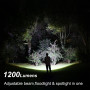 Lampe De Poche avec Diffuseur & Clip