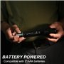 Lampe Torche Led Ultra Puissante Rechargeable USB, Lampe De Poche avec Diffuseur & Clip, Étanche & Zoom, Powerful Lampe Torche P