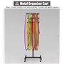 Support Cerceau Hula Hoop Support de Rangement Mobile pour Cerceau Hula Hoop / Cerceau de Fitness / Corde à Sauter, Chariot de R