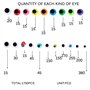 Autocollant Wiggle Eyes pour DIY Craft Scrapbooking Accessories Doll Making Toys Yeu