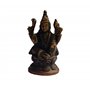 PARIJAT HANDICRAFT Statue religieuse Pooja en laiton et métal Lord Ganesha Ganpati en métal - Idole Ganesh Murti - Objet de Déco