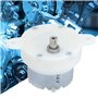 Moteur à Engrenages Miniature 12V 10Rpm DC, Moteur électrique à Vitesse Lente avec Rotation de l'engrenage muet Terminal, Haute 