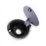 DEMULAX 6R0809857, for VW, for POLO, 2011 2012 2013 2014 2015 2016 2017 2018 2019 Couvercle de couvercle de porte de réservoir d