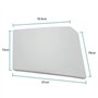 for Boxer 1362671080 1340422080 Bouchon de Protection du réservoir de Carburant Coque de Remplissage de Ca