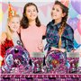 SYTTNUM 51 pcs Monster Thème Party Vaisselle, Vaisselle de fête pour Enfants, Assiettes, Serviettes En Papier, Tasses, Nappe, Se