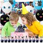 SYTTNUM Dragon Décoration De Ballon D'anniversaire, 32 Pièces Décoration De Fête Pour Film De Dessins Animés Bannière, Fête D'an