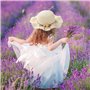Chapeau De Soleil Et Sac en Tricot De Paille 3 Pièces,Lunette De Soleil,Chapeau Paille Enfant 3-8 Ans avec Décoration Florale po