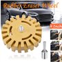 4EVERHOPE 4 Pouce 20 MM Décalque Gomme Roue Décalque Gomme pour Voiture Décalque de Décalque De Vinyle Autocollant Décalque Rayu