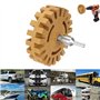4EVERHOPE 4 Pouce 20 MM Décalque Gomme Roue Décalque Gomme pour Voiture Décalque de Décalque De Vinyle Autocollant Décalque Rayu