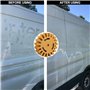 4EVERHOPE 4 Pouce 20 MM Décalque Gomme Roue Décalque Gomme pour Voiture Décalque de Décalque De Vinyle Autocollant Décalque Rayu