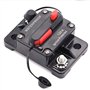 Disjoncteur audio en ligne étanche DC 12 V-48 V avec porte-fusible à réinitialisation manuelle