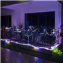 Sunboia Solaire Ruban Lumineux, 50 LED Guirlande lumineuse de Corde Imperméable Extérieur Tube Rope Guirlande Lumineuse pour Noë