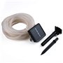 Sunboia Solaire Ruban Lumineux, 50 LED Guirlande lumineuse de Corde Imperméable Extérieur Tube Rope Guirlande Lumineuse pour Noë