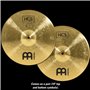 56cm) pour Batterie – Paire – Finition Traditionelle en Laiton
