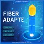 Cruiser câble ST femelle vers SC Mâle Singlemode Simplex hybride adaptateur convertisseur