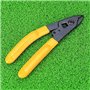 Cruiser double trou en fibre optique Stripper Clauss N ° Cfs-2 pour dénuder 125 micron Fibre 16,5 cm Longueur