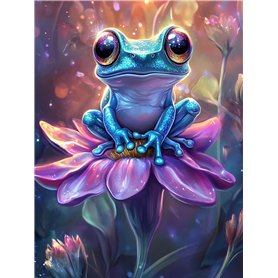 Hoobee 5D DIY Diamond Painting Grenouille