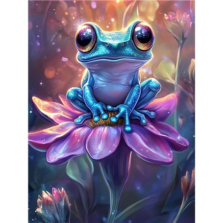Hoobee 5D DIY Diamond Painting Grenouille