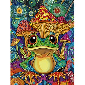 Hoobee 5D DIY Diamond Painting Grenouille