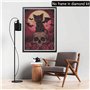 Peinture Diamant Chat Noir