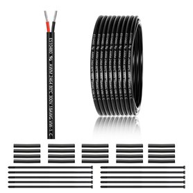 Câble à 2 fils 18 AWG 2 x 0