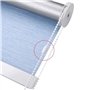 Switty - Chaîne plastique blanche - Connecteurs pour stores d'exploitation – Lot de 10