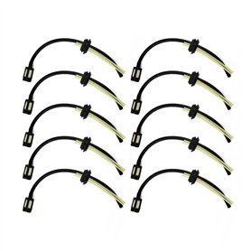 Kit de 10 tuyaux de carburant avec filtre à carburant for débroussailleuse 4 temps