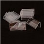Earlywish MINI Affichage du signe 50pcs Porte-cartes Étiquette de prix Étiquette stand 4cm x 2cm