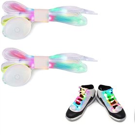Probuk 1 Paires Lacets Lumineux Led Lacets 120cm Brillants