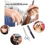 Ciseaux Coiffure Desepaissir 6'', Ciseaux Coiffure Professionnel, Ciseaux de Coiffure,Ciseaux Effileur Ciseaux de Coiffeur, Peig