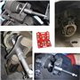 AONAT Jeu de Repousse-Pistons de Frein 22 Pièces,Coffret Repousse Piston d'étriers de Freins pour Remplacement de Disque Outil e