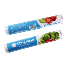 2 Rouleaux de Film Alimentaire 30 cm x 100 m