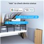 SONOFF DW2 WiFi Capteur de Porte Fenêtr Intelligent sans Fil, Compatible avec Alexa, Google Home, Alarme Maison Envoyer Une Aler