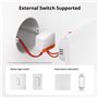 SONOFF ZBMINIL2 ZigBee Interrupteur Sans Fil (Aucun Fil Neutre Requis), 2 Way ZigBee Smart Switch, Compatible avec Alexa, Google