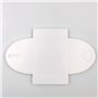 JZK 50x blanc étui CD DVD en papier kraft 12,9x12,9cm boîte de sac enveloppe vierge pour photos instantanées cadeaux boîtes de s