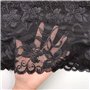 JZK 3 Couleurs Blanc Beige Noir Taille Extra Large XL élastique sans Bretelles Dentelle Bandeau Soutien-Gorge Haut de Tube pour 