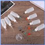 Lot de 33 flacons applicateurs aiguilles de 30 ml avec 10 aiguilles de distribution fines et 8 bouchons pour loisirs créatifs, p