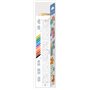 Haku Yoka 6303068 Kit de peinture à la cire avec rouleau de peinture licorne, 12 craies colorées avec modèle de coloriage auto-a
