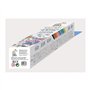 Haku Yoka 6303068 Kit de peinture à la cire avec rouleau de peinture licorne, 12 craies colorées avec modèle de coloriage auto-a