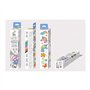 Haku Yoka 6303068 Kit de peinture à la cire avec rouleau de peinture licorne, 12 craies colorées avec modèle de coloriage auto-a