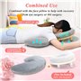 Mybow Coussin de poitrine pour table de massage, coussin de soutien de poitrine, coussin de massage féminin pour spa, salon de s