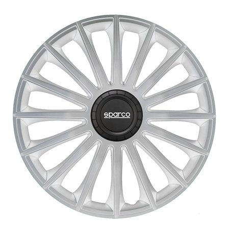 Sparco Enjoliveurs Treviso - 13-pouces - Argent - Set de 4 pièces