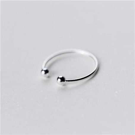PRETTYLE Bague en Argent S925